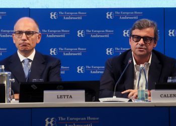 Enrico Letta e Carlo Calenda