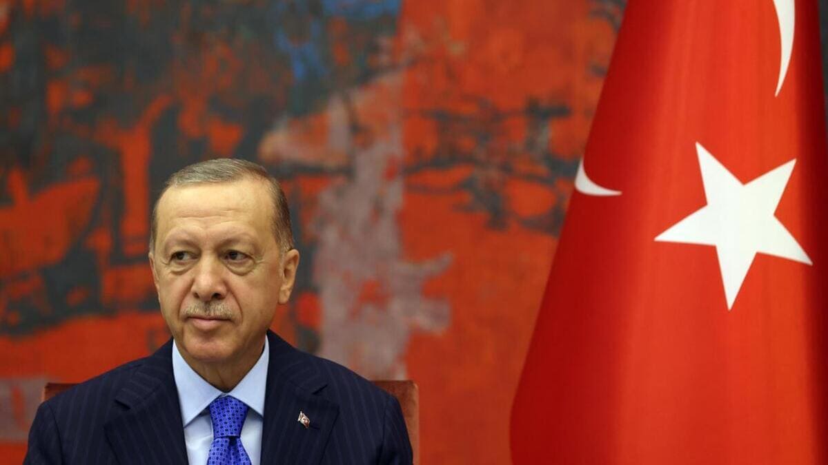 Il presidente della Turchia, Recep Tayyip Erdogan