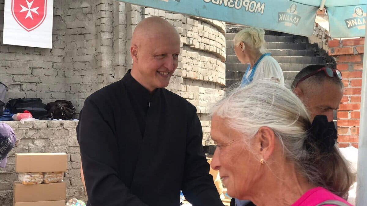 Il sacerdote della Chiesa greco-cattolica in Ucraina, Igor Boyko