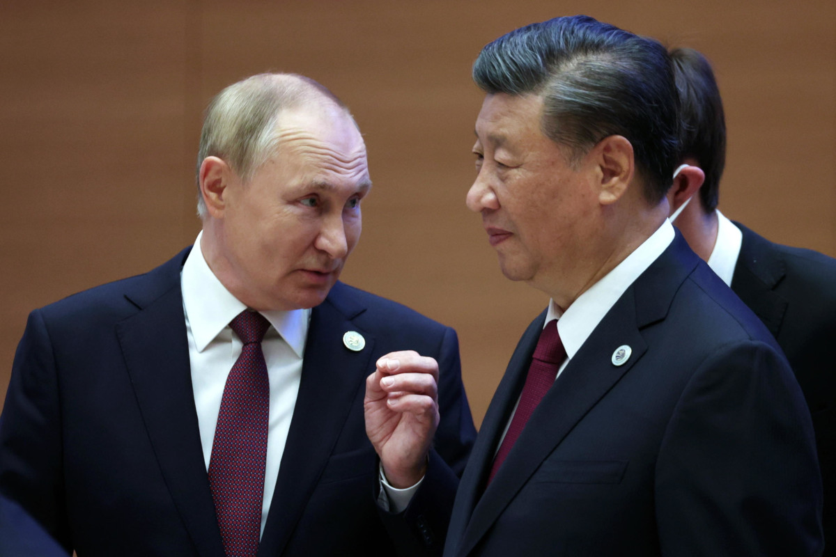 Vladimir Putin e Xi Jinping