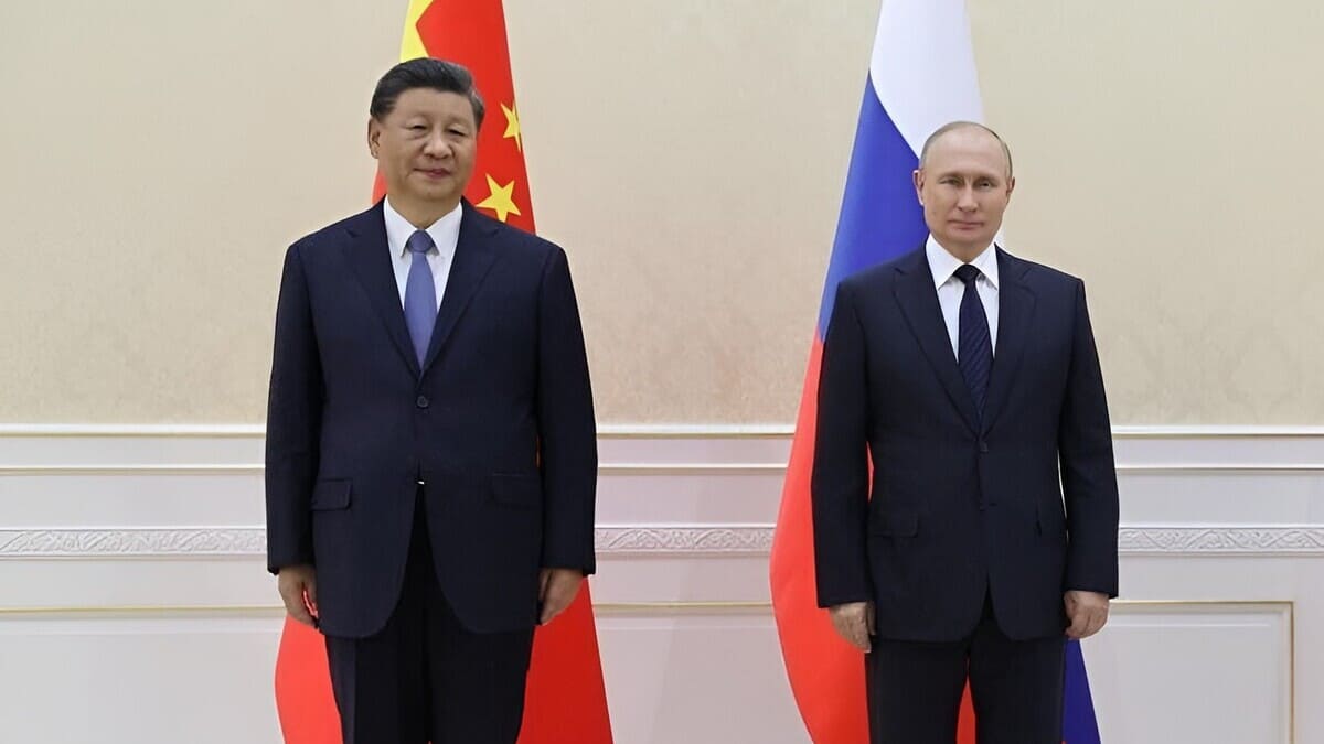L'incontro a Samarcanda, in Uzbekistan, tra Vladimir Putin, presidente della Russia, e Xi Jinping, presidente della Cina