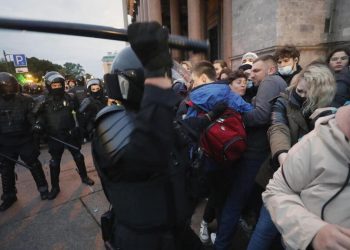 Repressione delle proteste in Russia dopo l'annuncio di Putin della mobilitazione militare parziale per la guerra in Ucraina