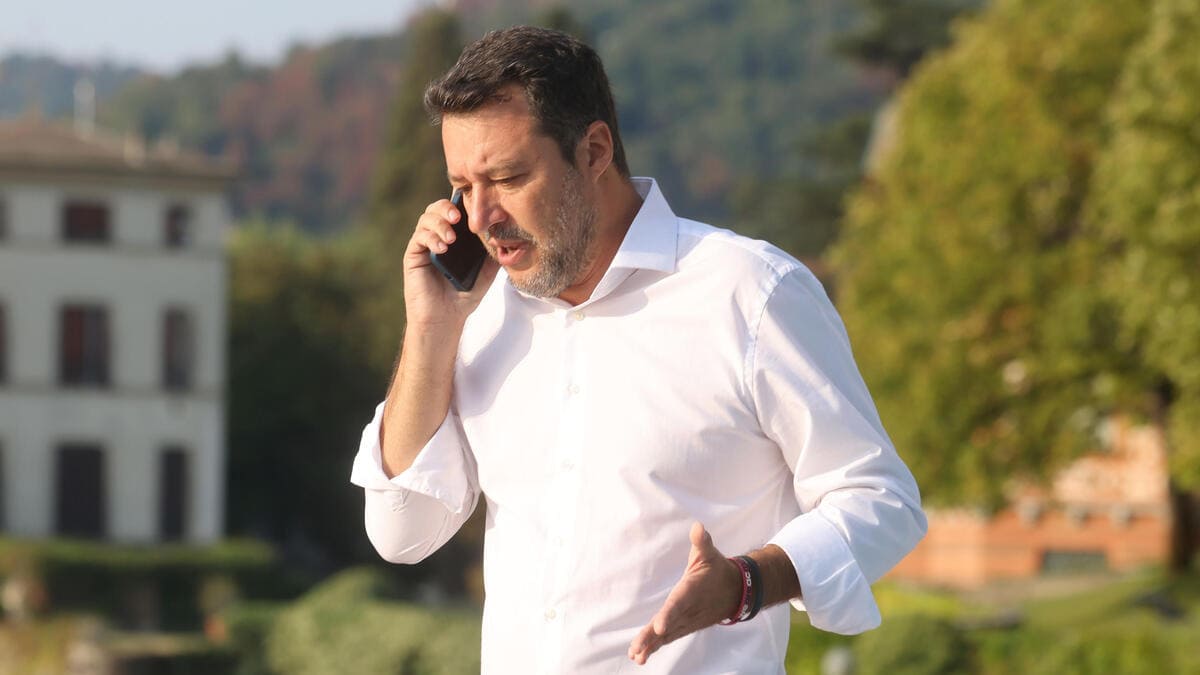 Matteo Salvini a Cernobbio