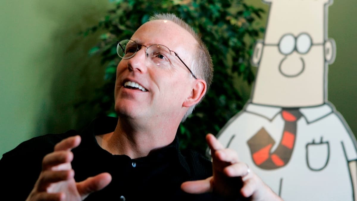 Scott Adams, fumettista statunitense, creatore della striscia a fumetti Dilbert