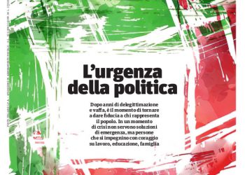 La copertina del numero di settembre 2022 di Tempi, dedicata all’urgenza della politica in vista delle elezioni 2022