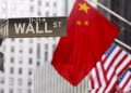 Le bandiere di Cina e Stati Uniti