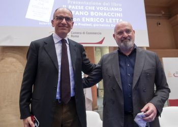 Enrico Letta e Stefano Bonaccini