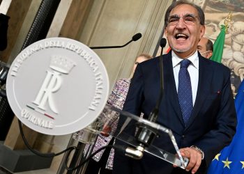 Il presidente del Senato, Ignazio La Russa