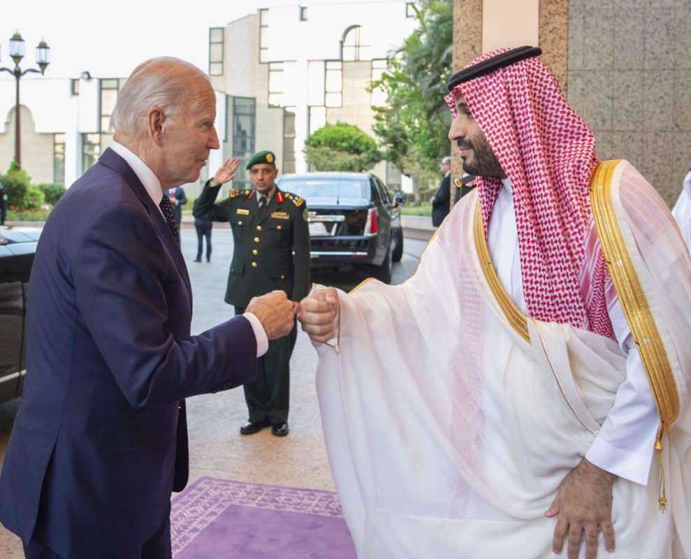 Joe Biden e Mohammed bin Salman