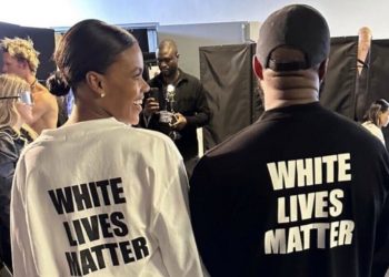 La maglietta indossata da Kanye West alla Parigi Fashion Week