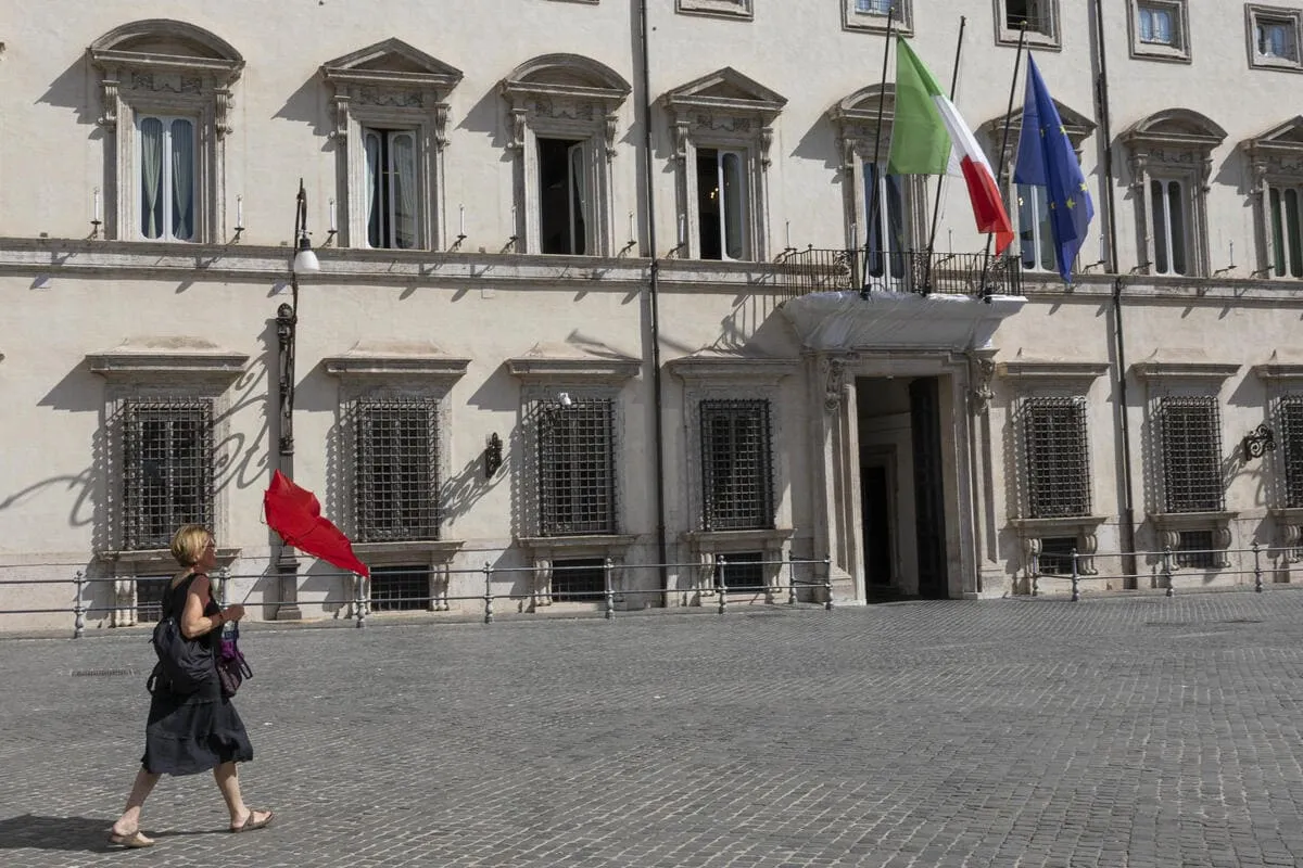 Palazzo Chigi, sede del Governo, Roma