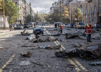 La distruzione causata dalla rappresaglia russa in Ucraina
