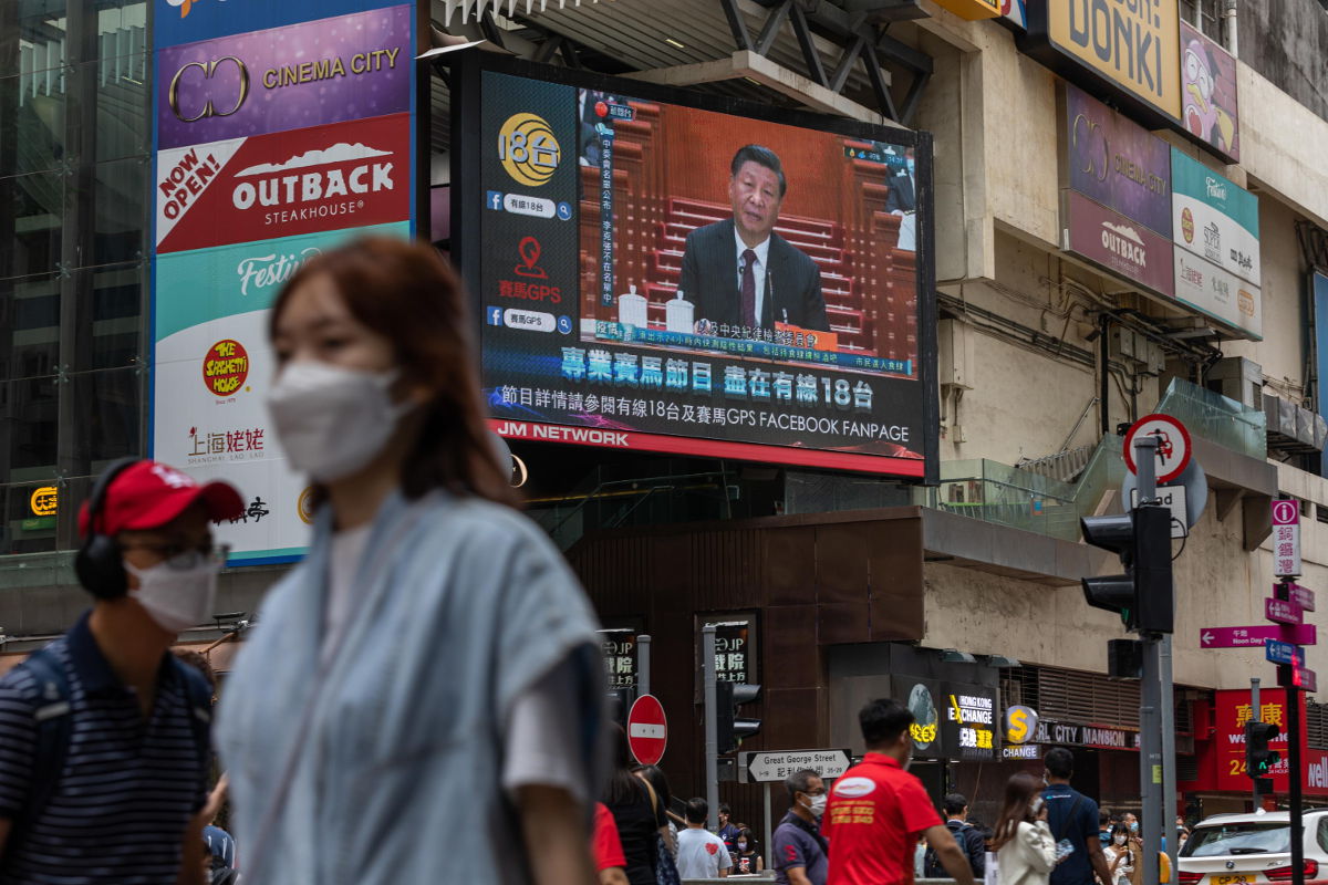 Xi Jinping al 20esimo congresso del Partito comunista