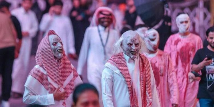 Festeggiamenti di Halloween in Arabia Saudita