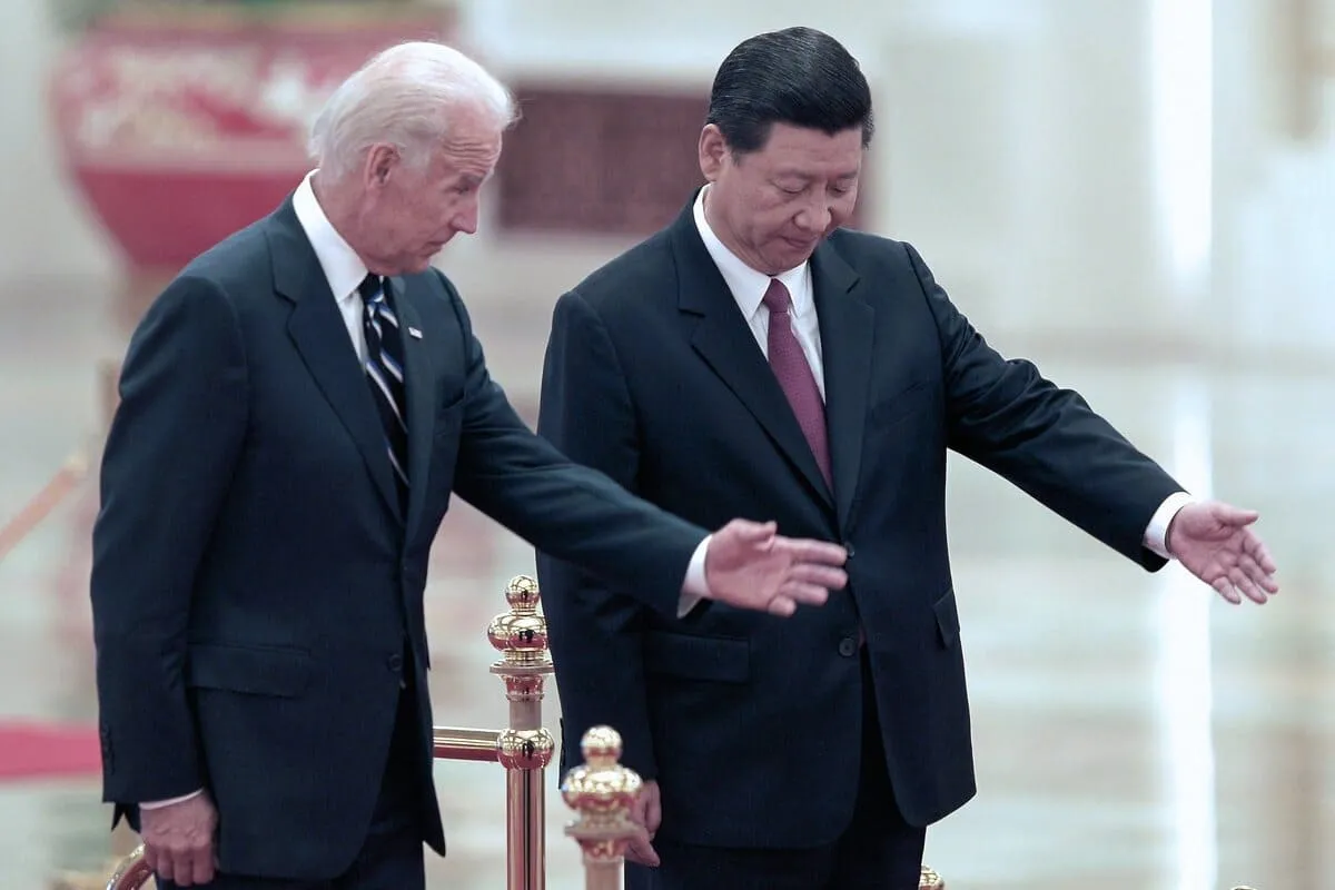 Xi Jinping e Joe Biden a Pechino, Cina, 18 agosto 2011