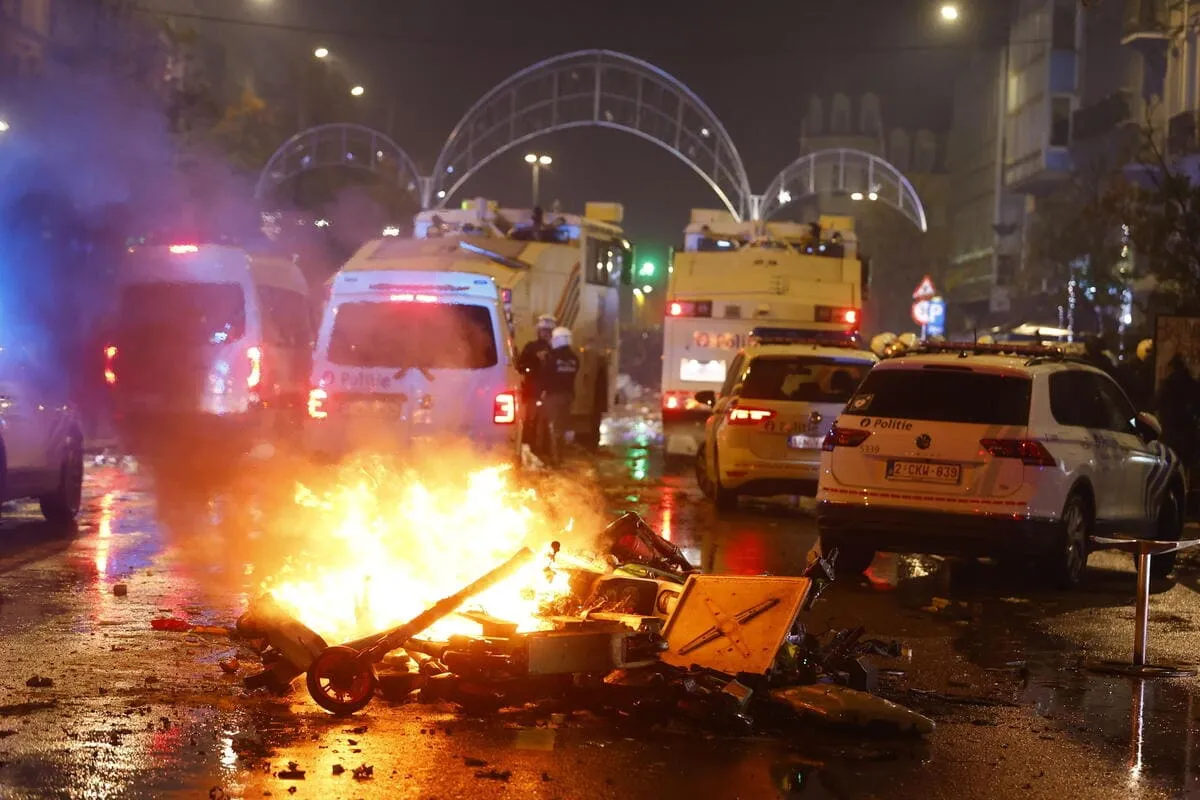 bruxelles marocco belgio guerriglia