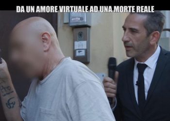 Un fermo immagine della puntata de Le Iene dedicata al suicidio di Daniele