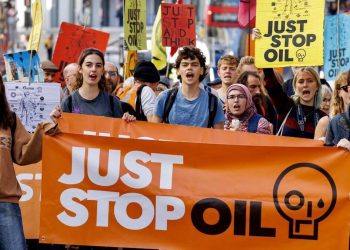 Gli attivisti di Just Stop Oil