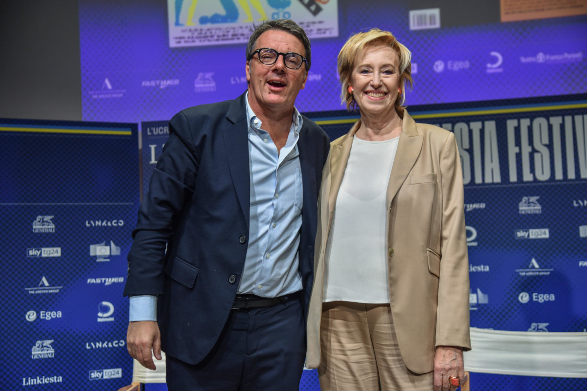 Matteo Renzi e Letizia Moratti