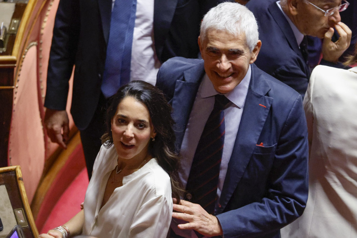 Pier Ferdinando Casini e Licia Ronzulli