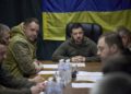 Il presidente dell'Ucraina, Volodymyr Zelensky
