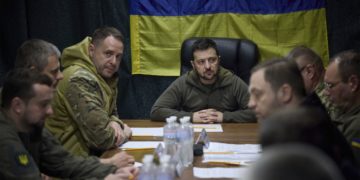 Il presidente dell'Ucraina, Volodymyr Zelensky