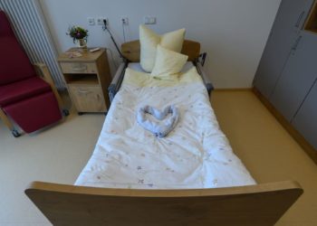 Un letto d'ospedale