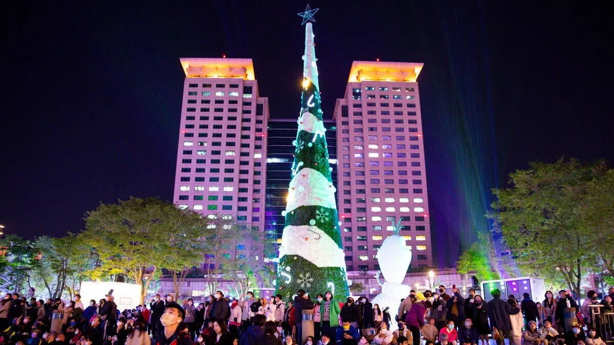 Decorazioni di Natale a Taipei, Taiwan