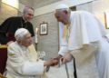 Papa Francesco, Benedetto XVI, monsignor Georg Gaenswein