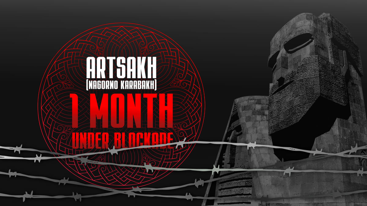 I 120 mila armeni dell'Artsakh sono isolati da un mese dall'Azerbaigian