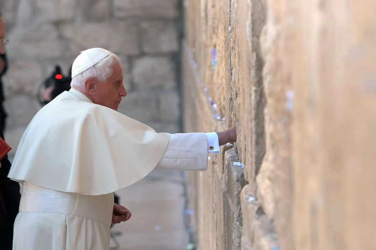 Benedetto XVI Muro del pianto