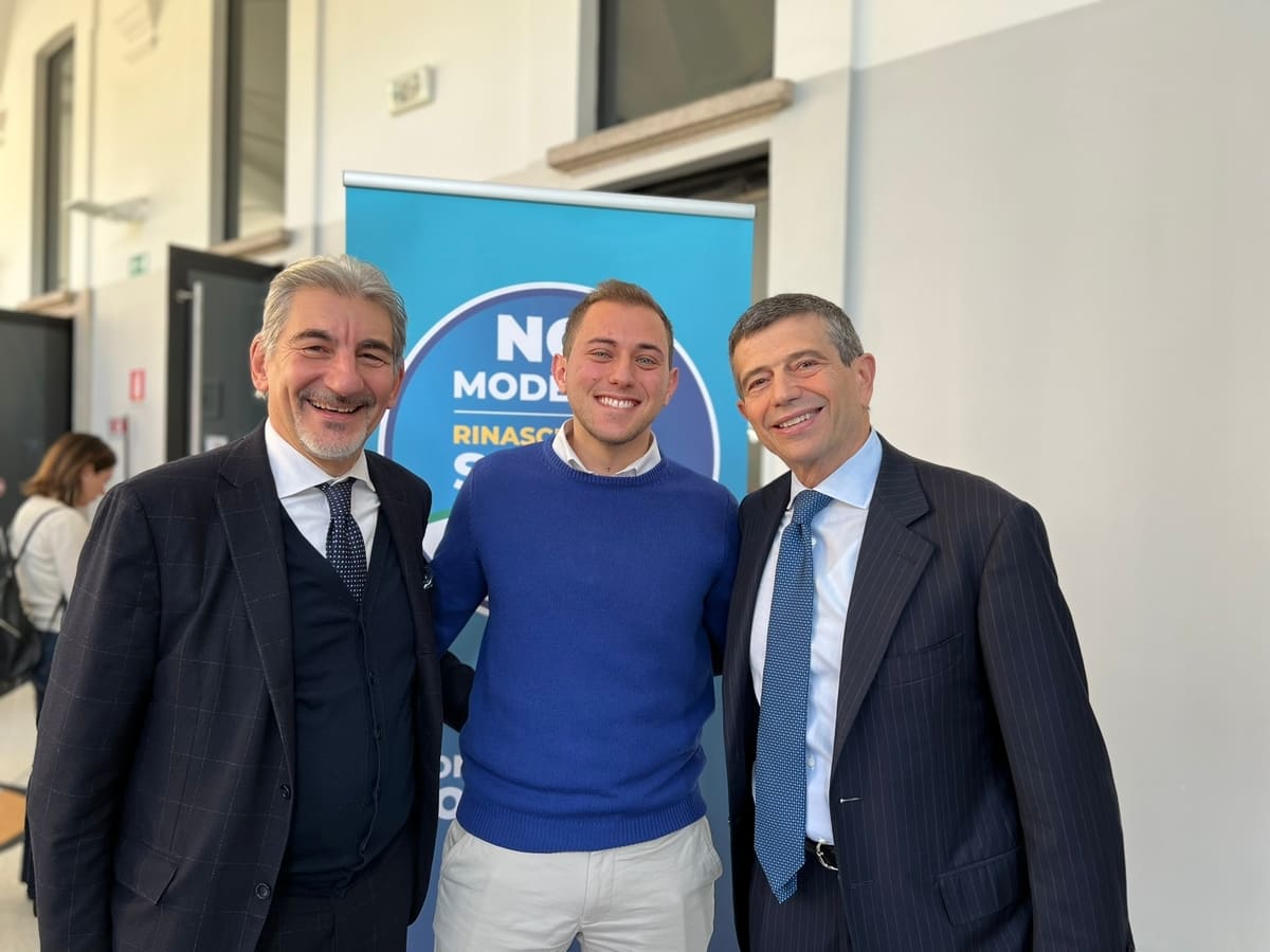 Raffaele Cattaneo, Pietro Rubino, Maurizio Lupi (noi Moderati)