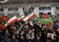 Iran, una delle tante celebrazioni del terzo anniversario dell'uccisione di Soleimani presso la Moschea Mosallah a Teheran