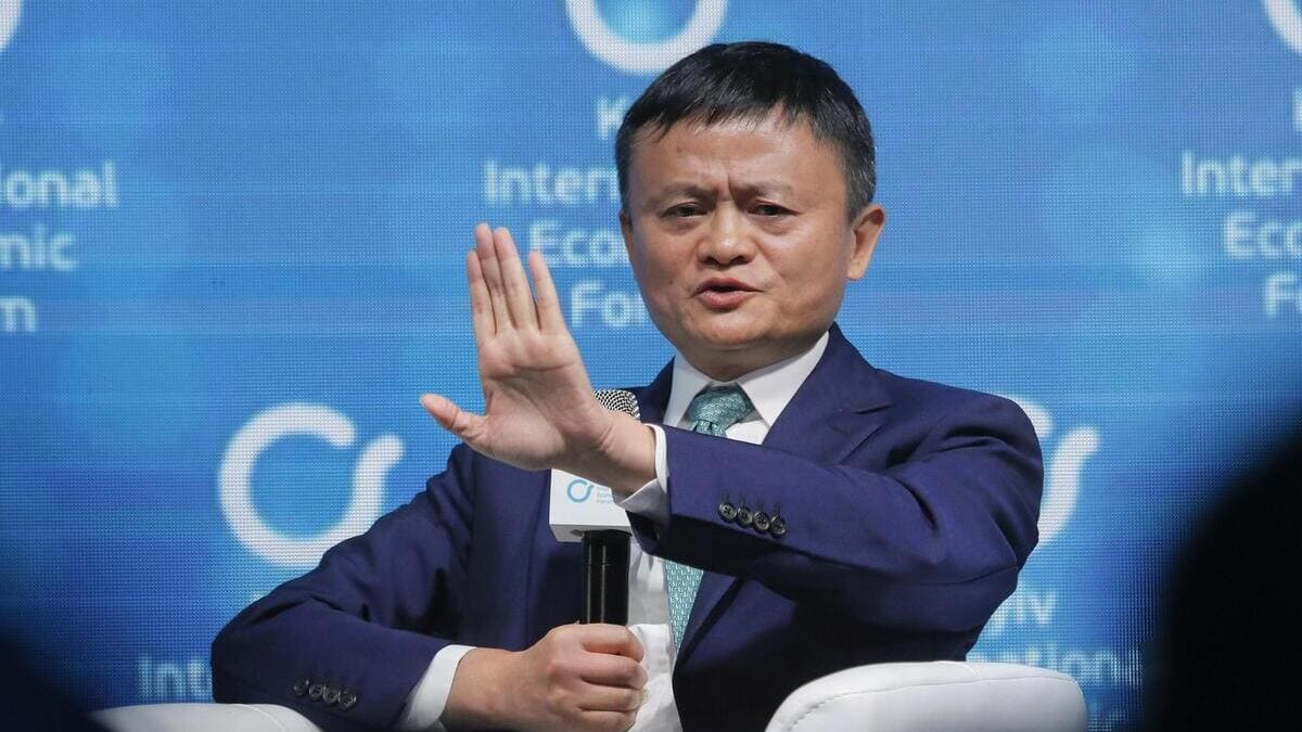 Jack Ma, fondatore di Alibaba in Cina