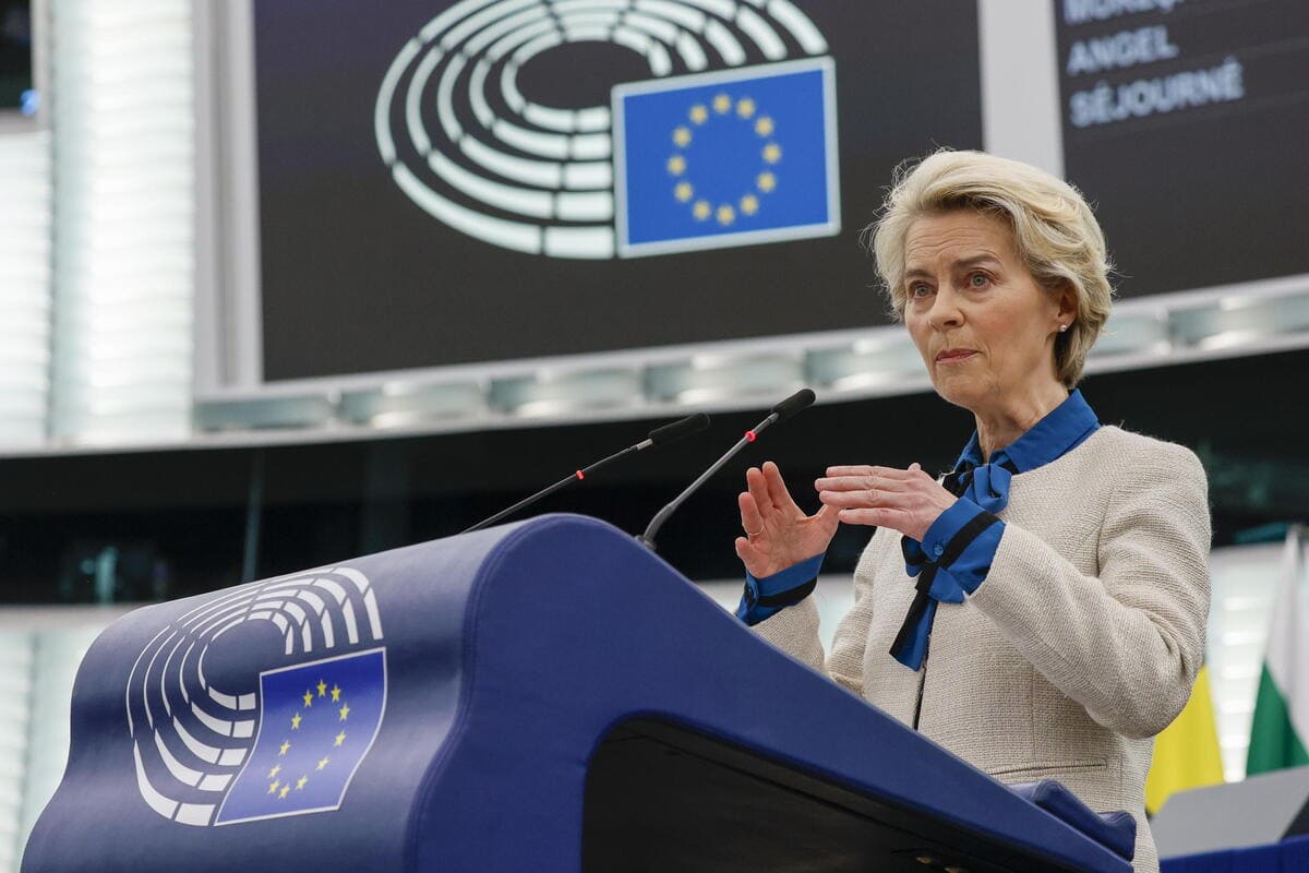 Parlamento europeo Von der Leyen