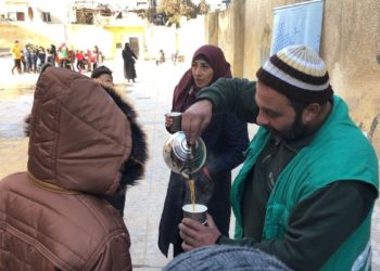 Avsi si prende cure dei sopravvissuti al terremoto ad Aleppo, in Siria