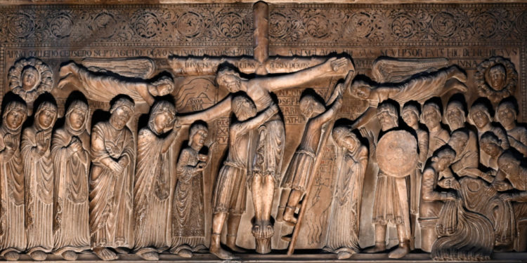 Benedetto Antelami, Deposizione dalla croce, Duomo di Parma