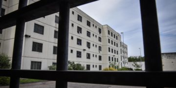 Il carcere di Bollate, Milano, 26 maggio 2020 (Ansa)