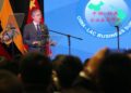 America latina President of Ecuador Guillermo Lasso participates in the inauguration of the China-LAC Business Summit 2022 in Guayaquil, Ecuador
