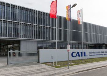 L'impianto di batterie elettriche della Catl (Cina) in Germania