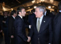 Emmanuel Macron e Antonio Tajani Francia Italia