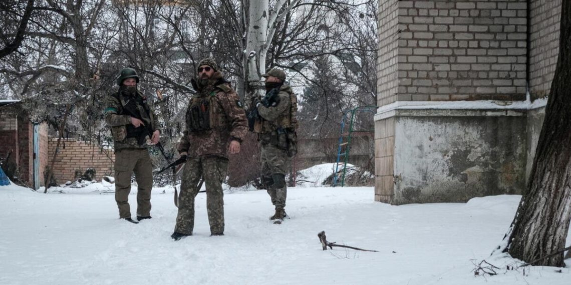 Truppe ucraine a Bakhmut