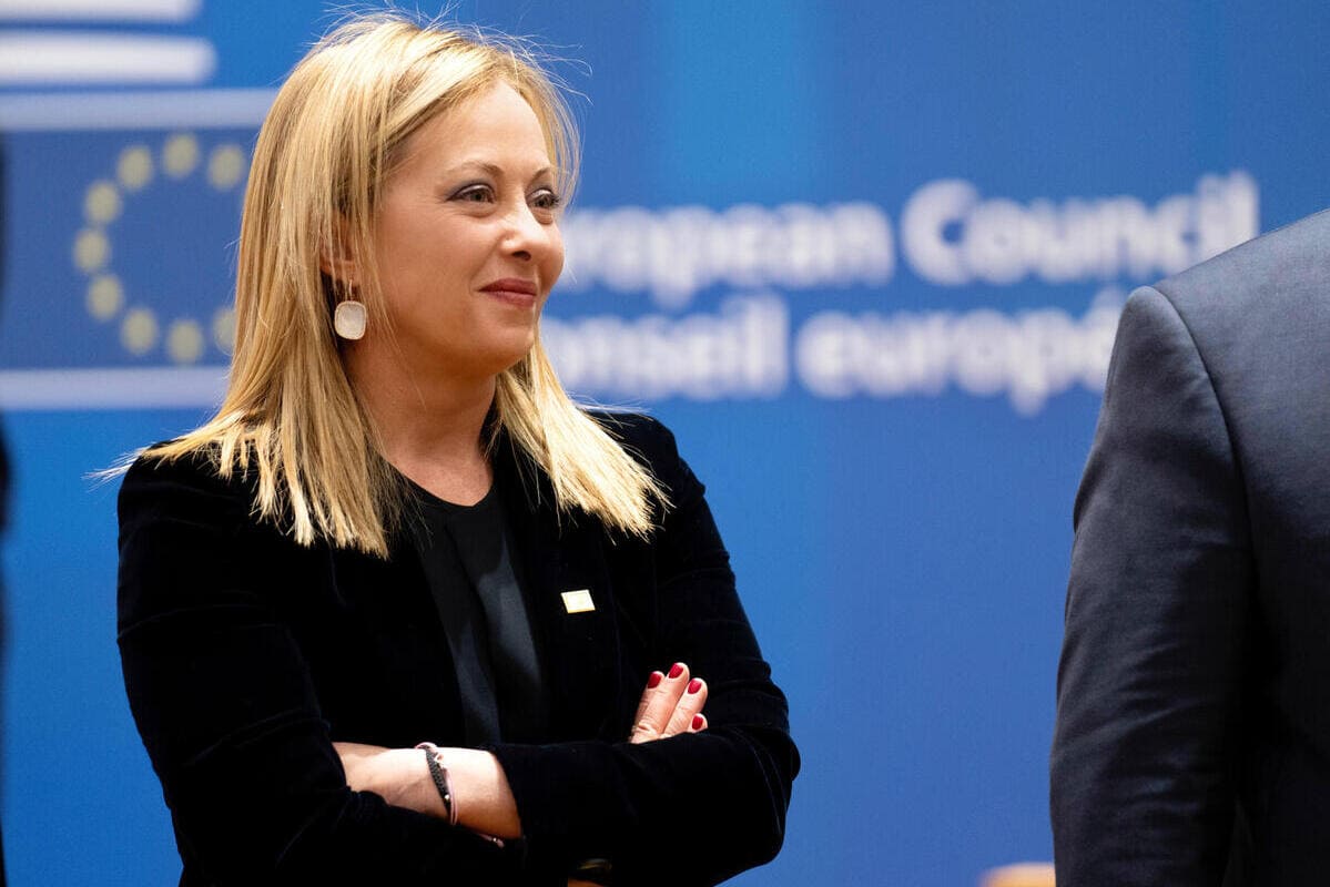 Giorgia Meloni Consiglio europeo