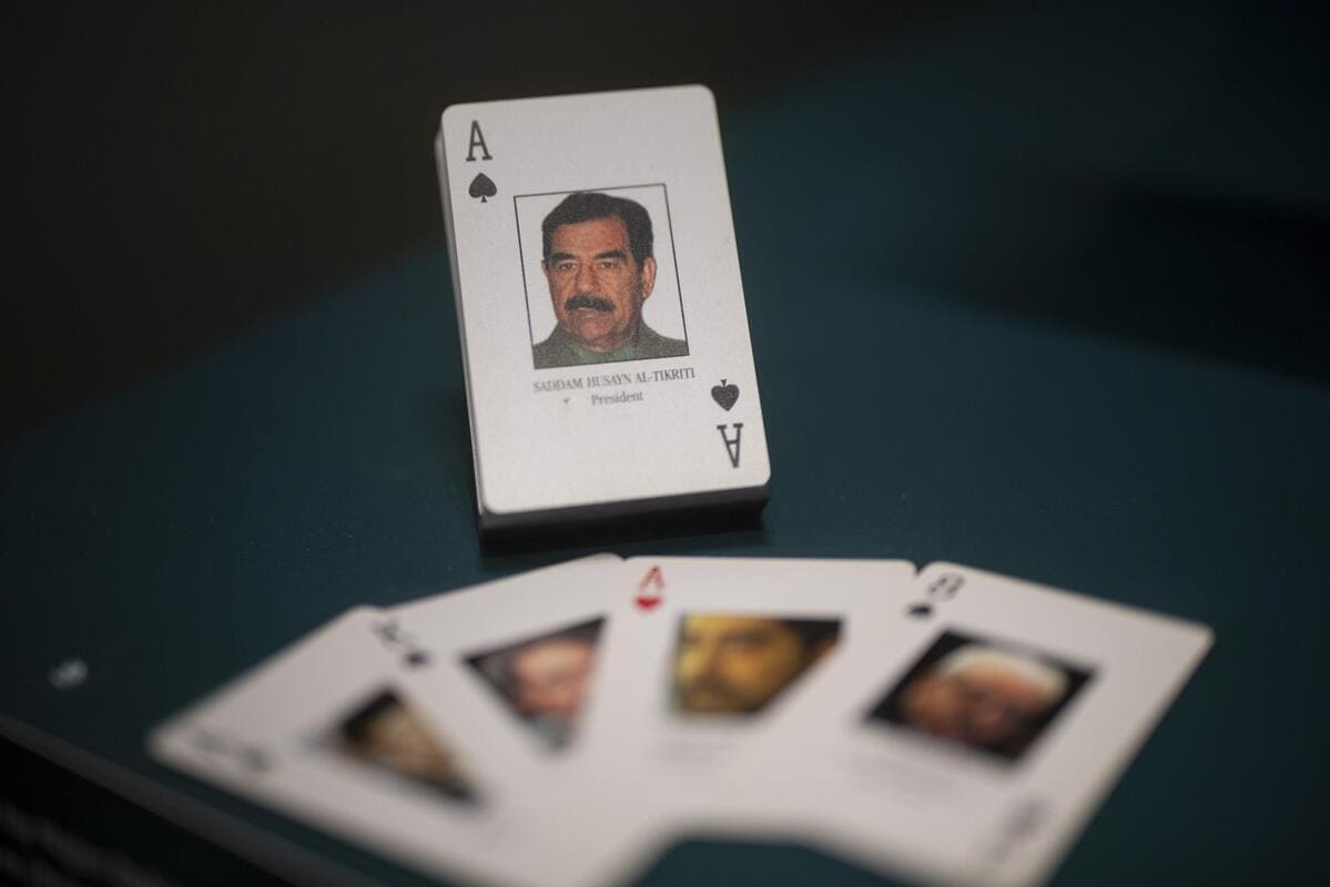 Iraq carte Saddam