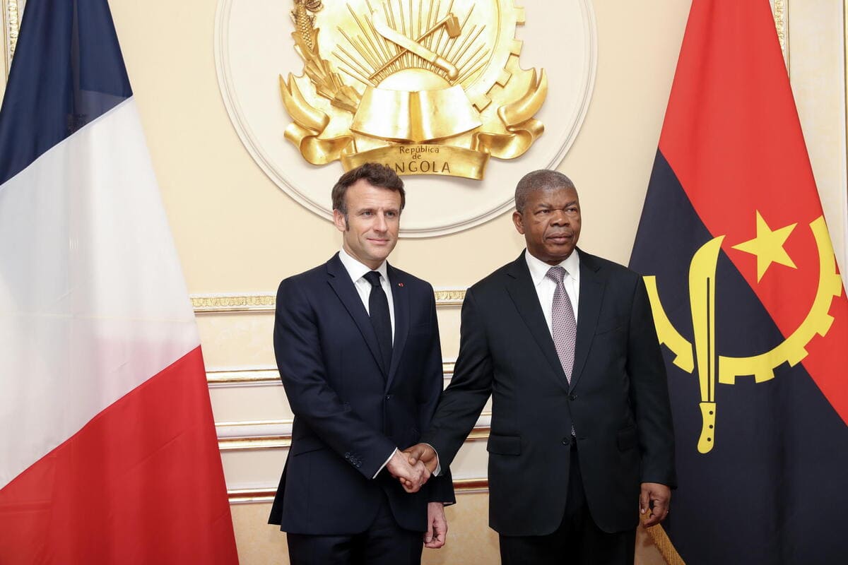 Macron Angola Africa