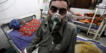 Un malato di tubercolosi ricoverato in ospedale
