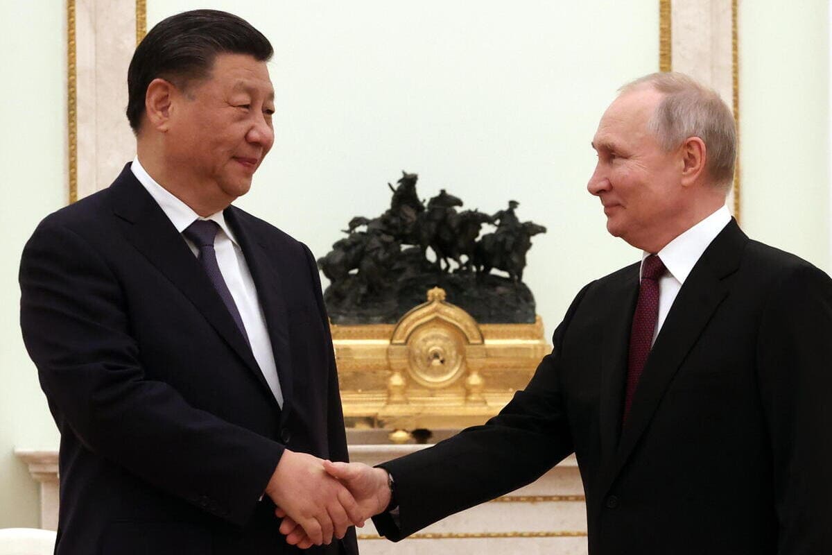 Xi Jinping Putin Russia Cina