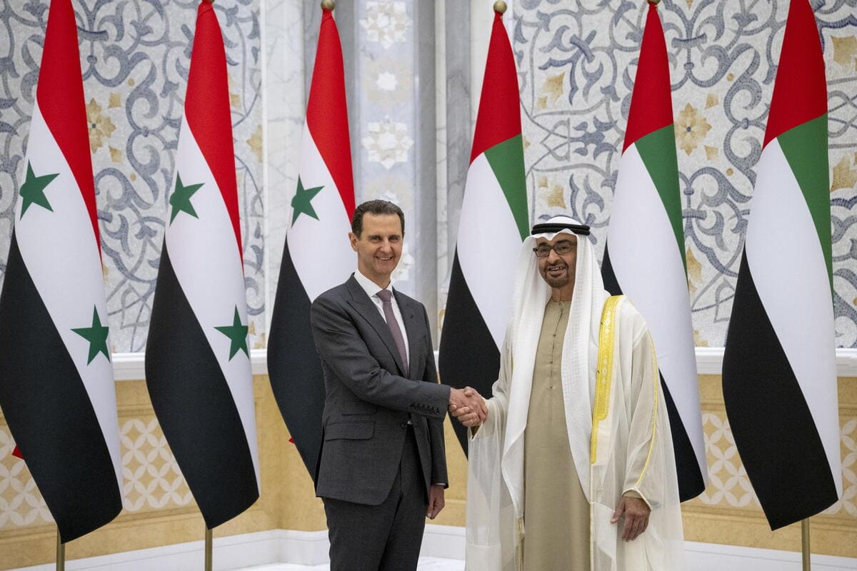 Assad Siria Emirati Arabi