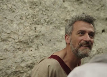 Andrea Carabelli in una scena del film Io sono Giuda