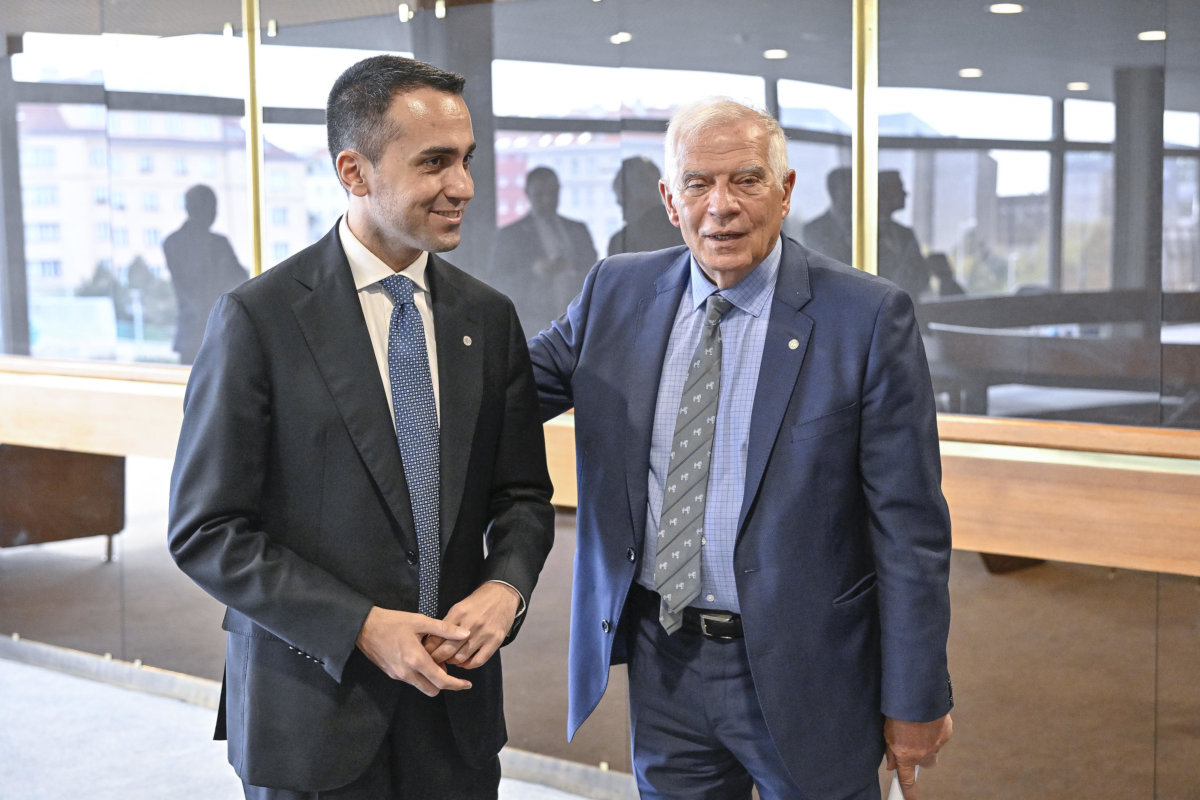 Luigi Di Maio e Josep Borrell